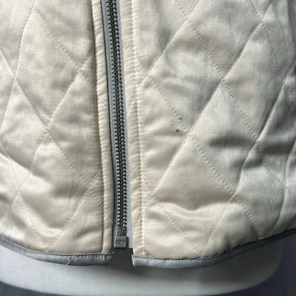 Ralph Lauren Gold & Silver Reversible Quilted Vest with Pockets - size PL - Picture 12 of 16
